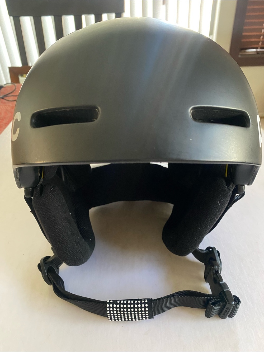 POC Jones Fornix Backcountry Mips Matte Black Helmet with Ear Pads Size XL/XXL